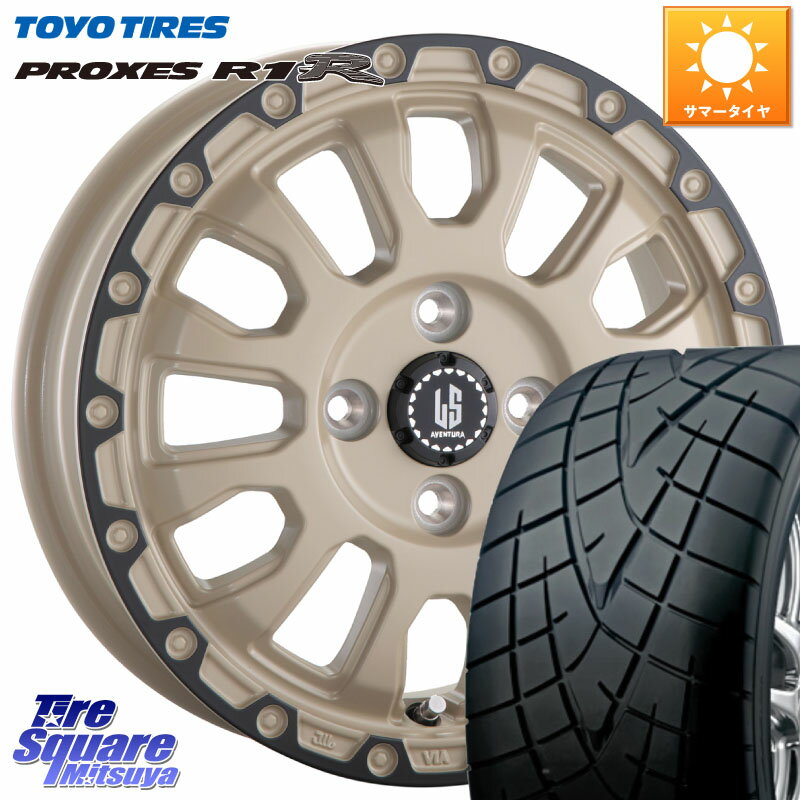  LA STRADA AVENTURA  GAR 16 16 X 6.0J +40 4 100 TOYOTIRES ȡ衼 ץ R1R PROXES ޡ 205/55R16  