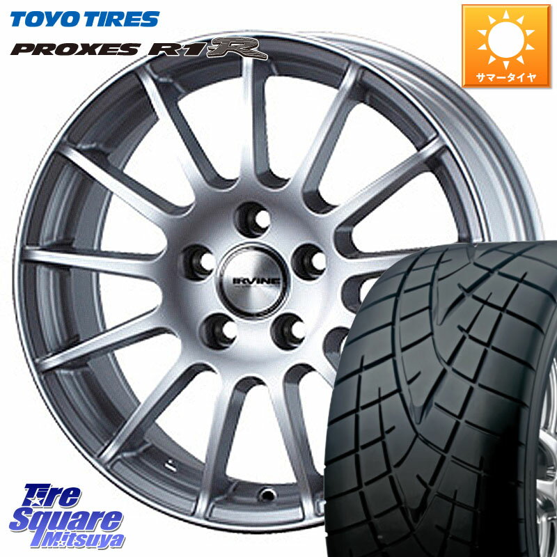 WEDS IR87552R/6 ウェッズ IRVINE F01 ホイール 18インチ 18 X 7.5J(MINI F54) 52 5穴 112 TOYOTIRES トーヨー プロクセス R1R PROXES サマータイヤ 225/40R18 MINI ミニ クラブマン