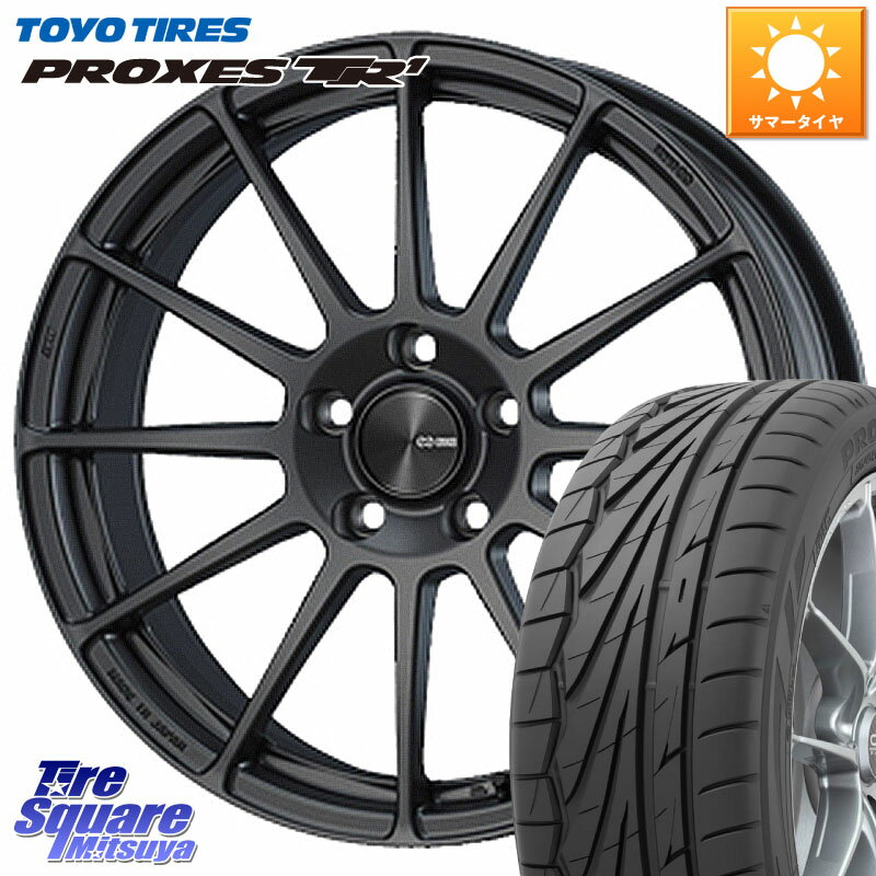 KYOHO ENKEI エンケイ PerformanceLine PF03 (MD) ホイール 16 X 6.5J +45 4穴 100 TOYOTIRES トーヨー プロクセス TR1 PROXES サマータイヤ 195/50R16 アクア フィット ヤリス