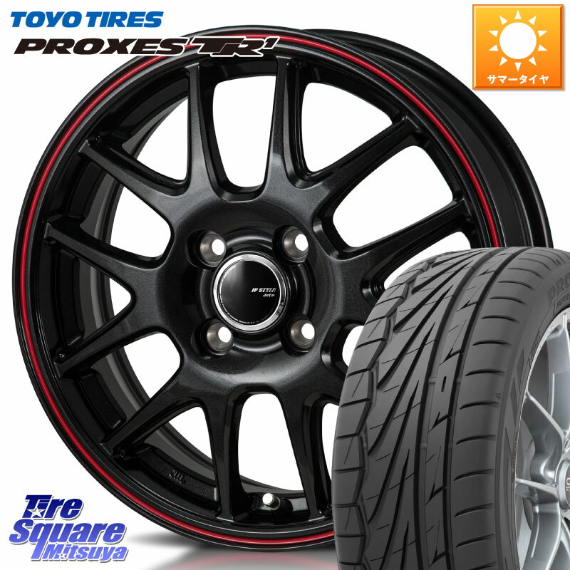 MONZA JP STYLE Jefa ジェファ 15インチ 15 X 5.5J +43 4穴 100 TOYOTIRES トーヨー プロクセス TR1 PROXES サマータイヤ 165/55R15