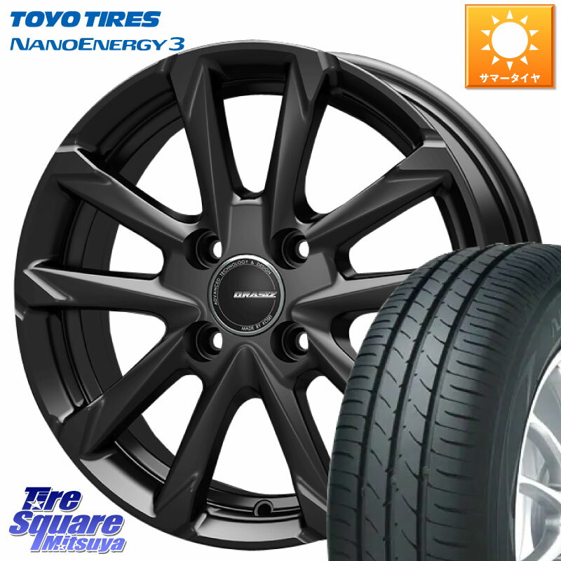 KOSEI QGC400B QRASIZ GC36F 쥤 ۥ 14 14 X 4.5J +45 4 100 TOYOTIRES ȡ衼 ʥΥʥ3 NANOENERGY3 ޡ 155/55R14