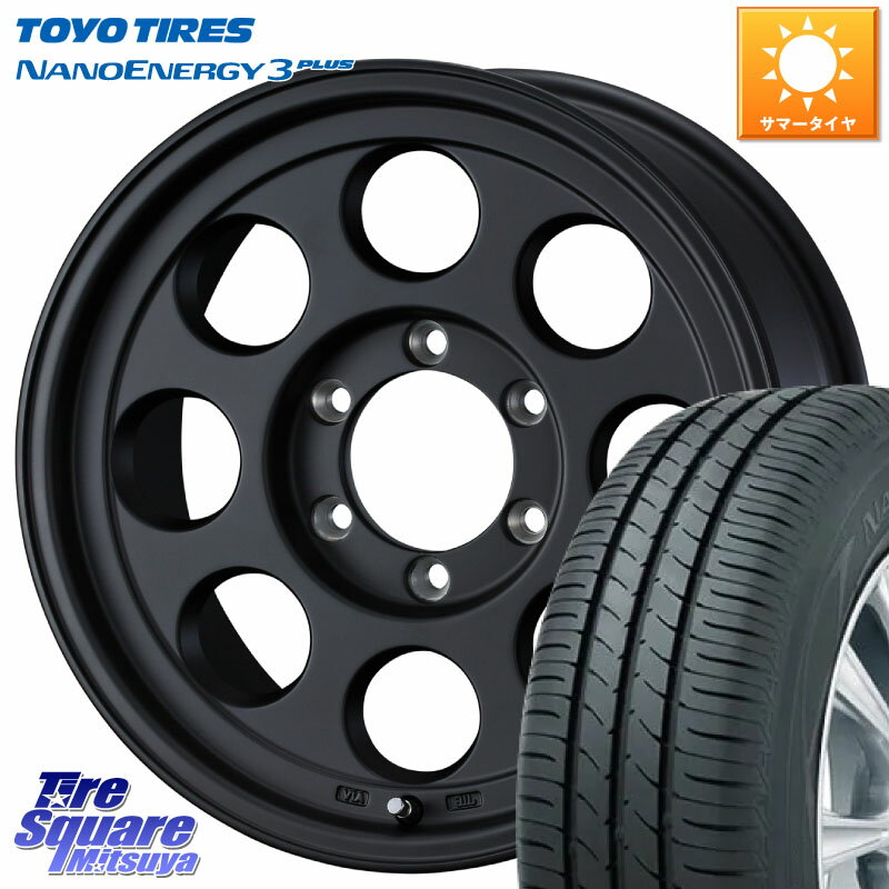 WEDS JIMLINE TYPE2 16インチ 16 X 6.5J +25 6穴 139.7 TOYOTIRES トーヨー ナノエナジー3プラス サマータイヤ 215/60R16