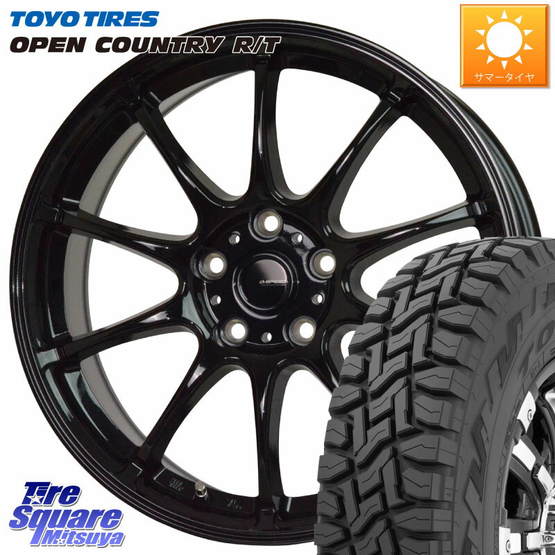 HotStuff G.SPEED G-07 ホイール 16インチ 16 X 6.5J +48 5穴 100 TOYOTIRES オープンカントリー RT トーヨー OPEN COUNTRY R/T サマータイヤ 215/70R16 XV アウトバック