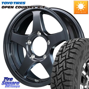 MANARAY オフパフォーマー OFF PERFORMER RT-5N+2 GM 16 X 5.5J +22 5穴 139.7 TOYOTIRES オープンカントリー RT トーヨー OPEN COUNTRY R/T サマータイヤ 215/70R16 ジムニー