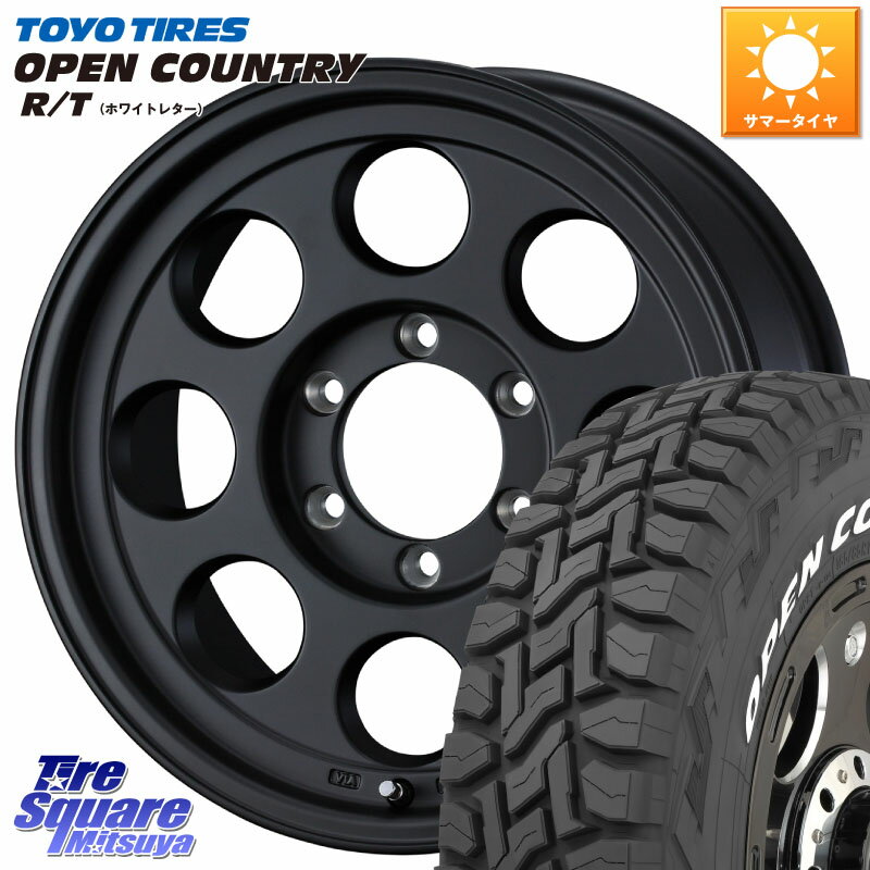 WEDS JIMLINE TYPE2 16インチ 16 X 8.0J +0 6穴 139.7 TOYOTIRES オープンカントリー RT ホワイトレター R/T サマータイヤ 265/70R16