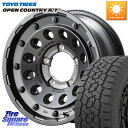 MANARAY MID ナイトロパワー H12 SHOTGUN BB インセット-5 15インチ 15 X 6.0J +0 5穴 139.7 TOYOTIRES オープンカントリー AT3 OPEN COUNTRY A/T3 215/75R15 シエラ