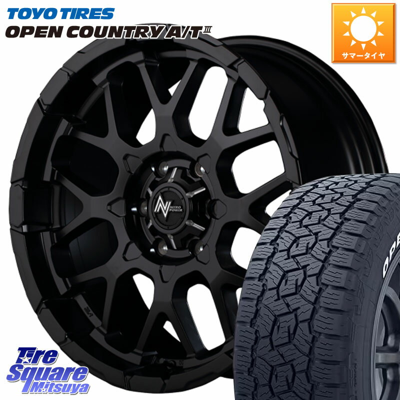 MANARAY MID ナイトロパワー M28 BULLET バレット 16インチ 16 X 6.5J +48 6穴 139.7 TOYOTIRES オープンカントリー AT3 ホワイトレター サマータイヤ 215/65R16 109*107 NV350キャラバン