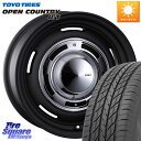 CRIMSON ディーン クロスカントリー インセット-5 ブラック 16 X 6.0J +0 5穴 139.7 TOYOTIRES オープンカントリー UT OPEN COUNTRY U/T サマータイヤ 215/65R16 ジムニー専用(オーバーフェンダーカスタム車用) ジムニ−シエラ(カスタム)(2)