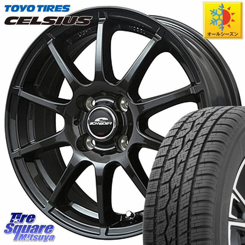 TOYOTIRES トーヨー タイヤ CELSIUS オールシーズンタイヤ 165/65R15 MANARAY MID SCHNEIDER StaG スタ..