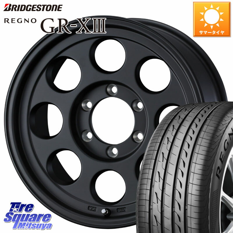 WEDS JIMLINE TYPE2 16インチ 16 X 6.5J +25 6穴 139.7 ブリヂストン レグノ GR-X3 GRX3 サマータイヤ 215/60R16