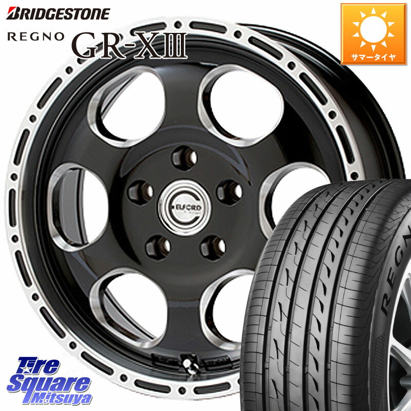 MEIWA Blood Stock One Piece ホイール 16インチ 16 X 7.0J +45 5穴 100 ブリヂストン レグノ GR-X3 GRX3 サマータイヤ 205/55R16 プリウス 86 カローラスポーツ