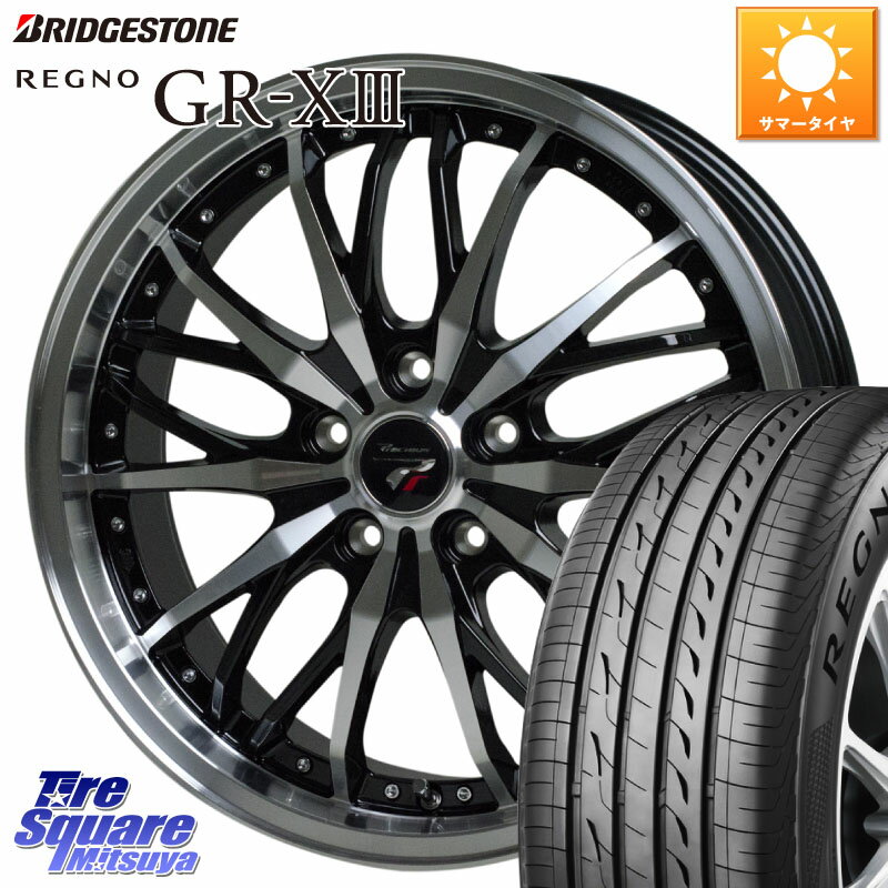 HotStuff Precious プレシャス HM3 HM-3 18インチ 18 X 8.0J +42 5穴 114.3 ブリヂストン レグノ GR-X3 GRX3 サマータイヤ 245/40R18 インプレッサ