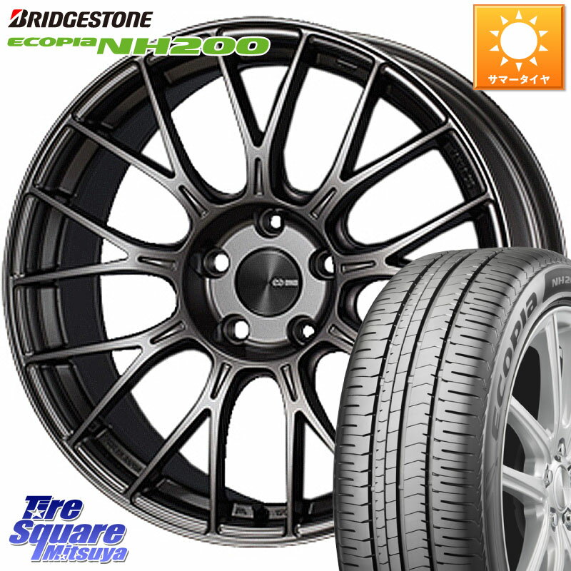 ENKEI エンケイ PerformanceLine PFM1 18インチ 18 X 8.0J +50 5穴 100 ブリヂストン ECOPIA NH200 エコピア サマータイヤ 215/45R18