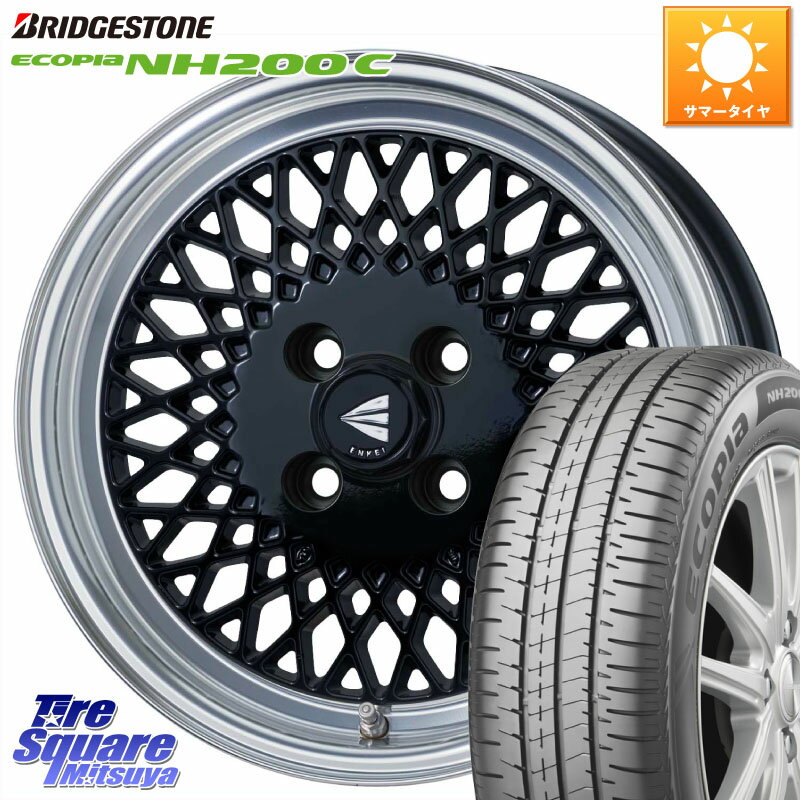 ENKEI エンケイ NEO CLASSIC ENKEI92 15インチ 15 X 5.0J +45 4穴 100 ブリヂストン ECOPIA NH200C エコピア サマータイヤ 165/65R15 タフト デリカミニ