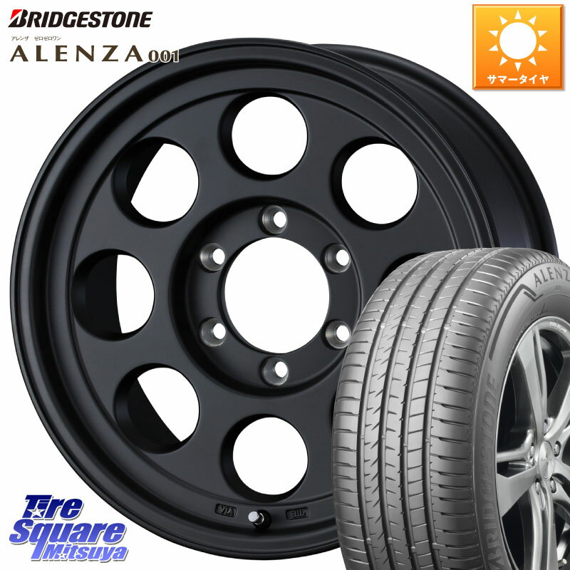 WEDS JIMLINE TYPE2 16インチ 16 X 6.5J +25 6穴 139.7 ブリヂストン アレンザ 001 ALENZA 001 サマータイヤ 215/65R16