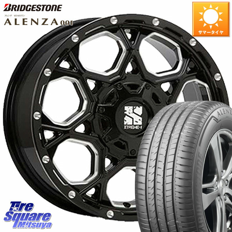 MLJ XJ06 XTREME-J エクストリームJ ホイール 17インチ 17 X 7.0J +50 5穴 114.3 ブリヂストン アレンザ 001 ALENZA 001 サマータイヤ 235/65R17