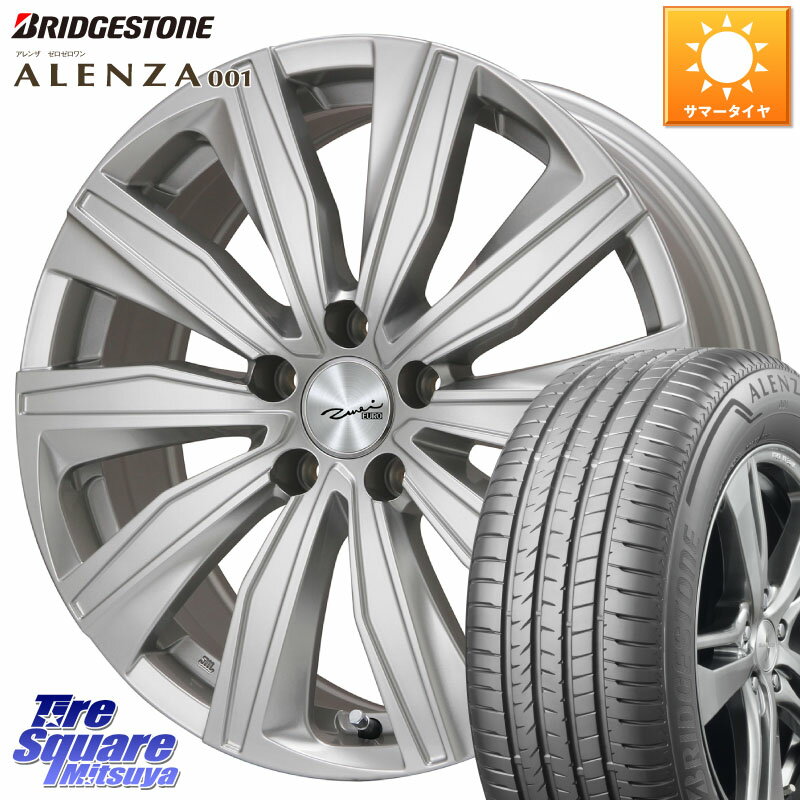 KYOHO EURO ZWEI ツヴァイ FK-10 シルバー 17 X 7.0J(LANDROVER EVOQUE LZ2) +50 5穴 108 ブリヂストン アレンザ 001 ALENZA 001 サマータイヤ 235/65R17 ランドローバー イヴォーク