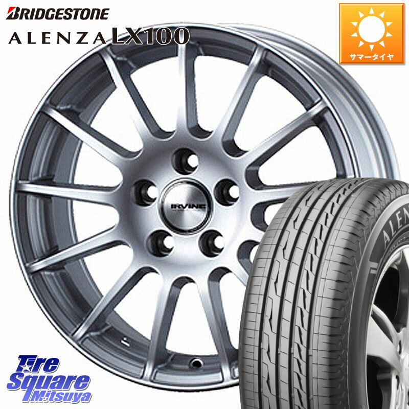 WEDS IR98538R/6 ウェッズ IRVINE F01 ホイール 19インチ 19 X 8.5J(MB X253) +38 5穴 112 ブリヂストン ALENZA アレンザ LX100 サマータイヤ 235/55R19 メルセデスベンツ GLC(X253)