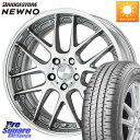 WORK Lanvec LM7 O Disk 18インチ 2ピース 18 X 8.5J +35 5穴 114.3 ブリヂストン NEWNO ニューノ サマータイヤ 225/45R18(2)