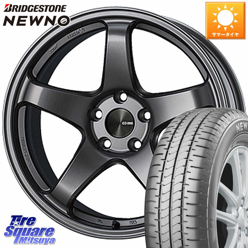 KYOHO ENKEI エンケイ PerformanceLine PF05 DS 16インチ 16 X 7.0J +48 5穴 100 ブリヂストン NEWNO ニューノ サマータイヤ 195/60R16