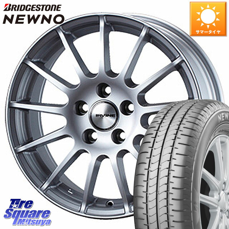 WEDS IR77547R/6 ウェッズ IRVINE F01 ホイール 17インチ 17 X 7.5J(MB X156) +47 5穴 112 ブリヂストン NEWNO ニューノ サマータイヤ 215/60R17