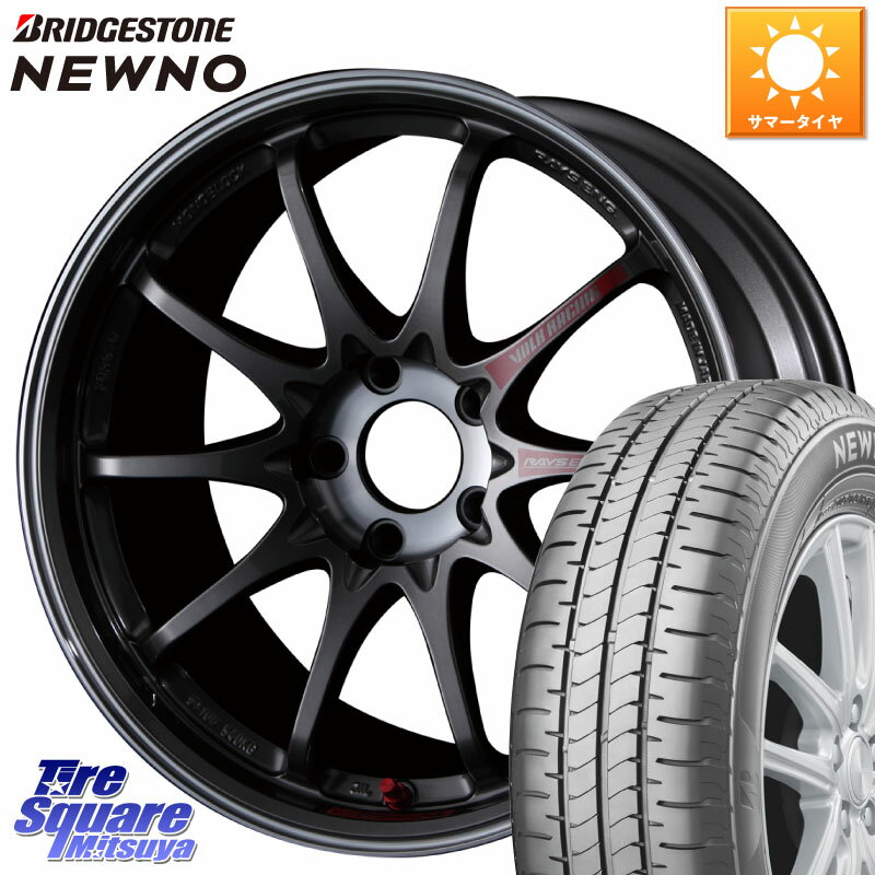 RAYS 【欠品次回5月末】 CE28SL PG レイズ ボルクレーシング 鍛造ホイール 18インチ 18 X 8.5J 35 5穴 114.3 ブリヂストン NEWNO ニューノ サマータイヤ 235/50R18 アルファード