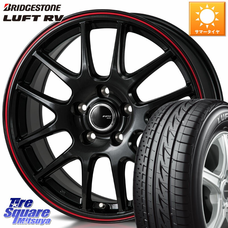 MONZA JP STYLE Jefa ジェファ 18インチ 18 X 7.5J +38 5穴 114.3 ブリヂストン LUFT RV ルフト RV サマータイヤ 225/45R18