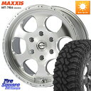 MEIWA Blood Stock One Piece ホイール 17インチ 17 X 8.0J +30 6穴 139.7 MAXXIS MT-764 BIGHORN アウトラインホワイトレター 265/65R17 トライトン