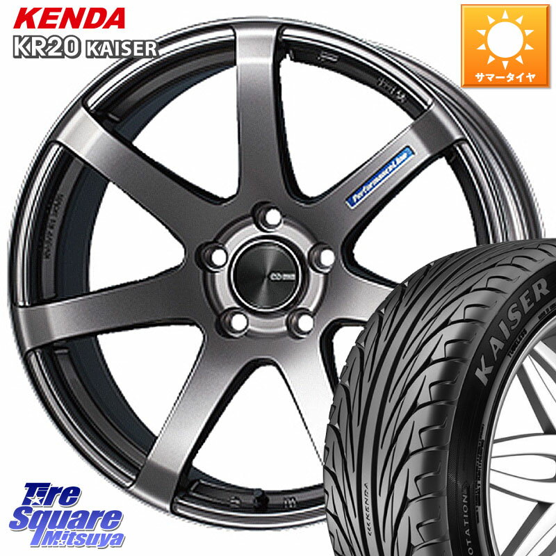 KYOHO ENKEI 󥱥 PerformanceLine PF07 DS ۥ 18 X 8.0J(VW GOLF7 AU) +50 5 112 KENDA   KR20 ޡ 225/40R18 ե륯 7 ե륯 8