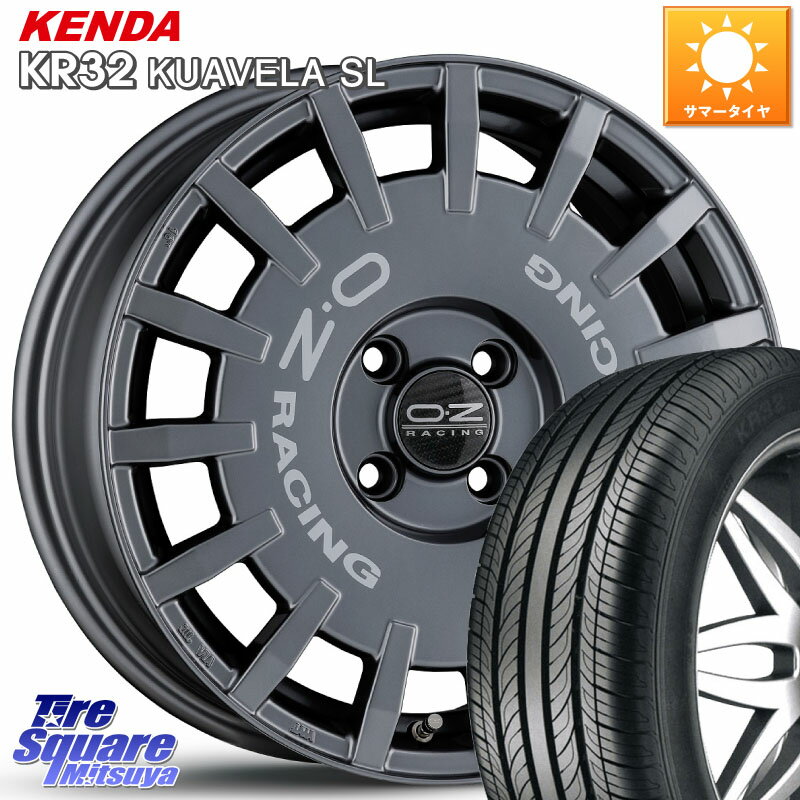 OZ Rally Racing ラリーレーシング GRA 専用KIT付属 16インチ 16 X 6.5J +45 4穴 100 KENDA ケンダ KUA..