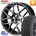 WEDS 74210 SA-27R PSB ウェッズ スポーツ ホイール 17インチ 17 X 7.0J +40 5穴 114.3 KENDA ケンダ KENETICA KR201 サマータイヤ 215/50R17 リーフ 1