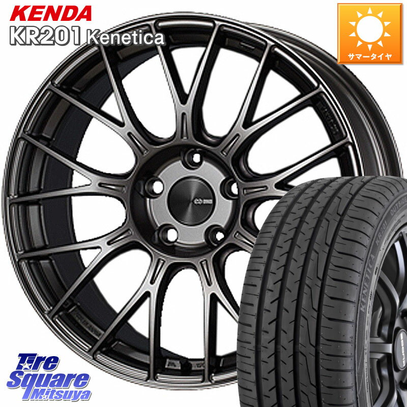 ENKEI エンケイ PerformanceLine PFM1 18インチ 18 X 8.0J +50 5穴 100 KENDA ケンダ KENETICA KR201 サマータイヤ 225/55R18