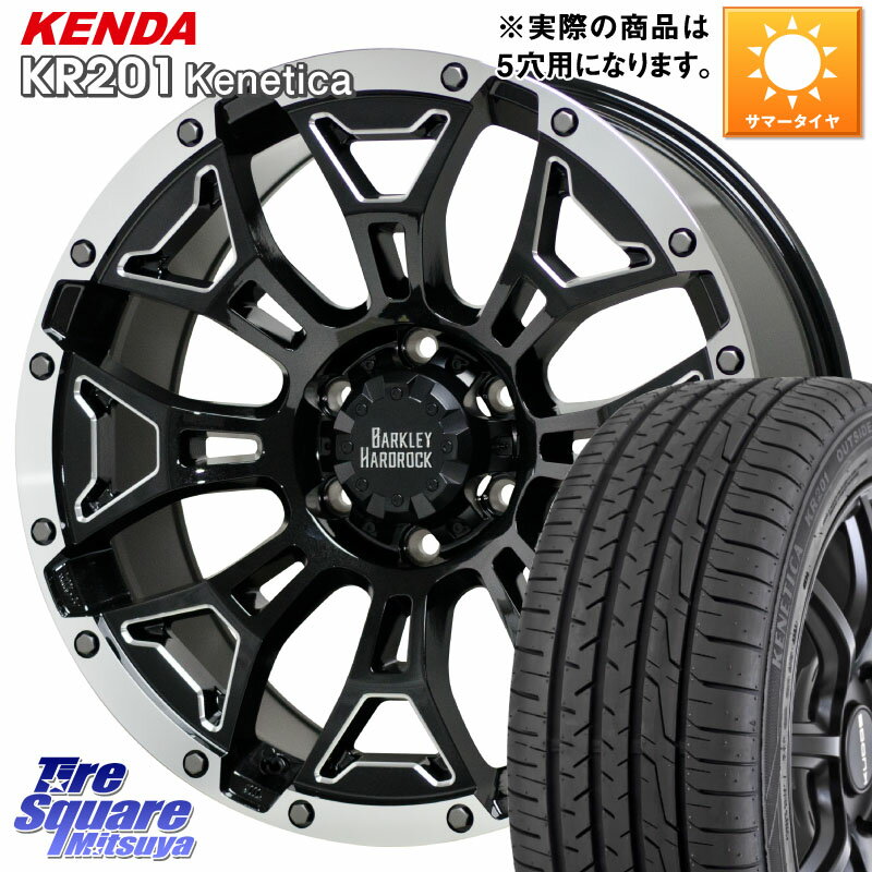 HotStuff ハードロック エルバート ホイール 16インチ 16 X 7.0J +38 5穴 114.3 KENDA ケンダ KENETICA KR201 サマータイヤ 205/60R16 ステップワゴン VOXY