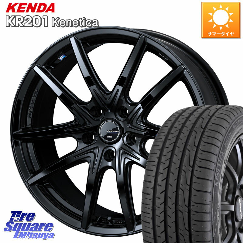 WEDS レオニス Navia ナヴィア01 next ウェッズ ホイール 16インチ 16 X 6.5J +53 5穴 114.3 KENDA ケ..