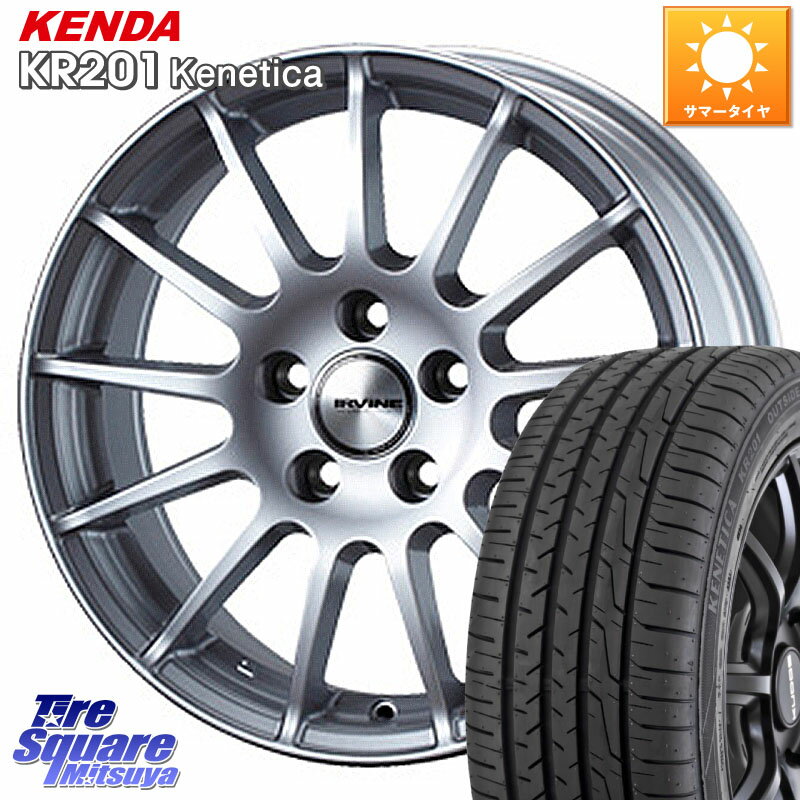 WEDS IR77547R/6 ウェッズ IRVINE F01 ホイール 17インチ 17 X 7.5J(MB X156) +47 5穴 112 KENDA ケンダ KENETICA KR201 サマータイヤ 215/60R17