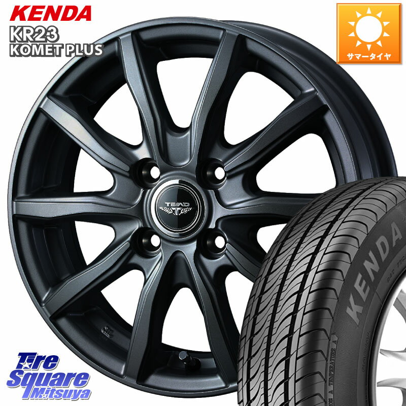 WEDS TEAD SH ò ۥ 14 14 X 5.0J +39 4 100 KENDA  KOMET PLUS KR23 ޡ 165/65R14 롼ߡ