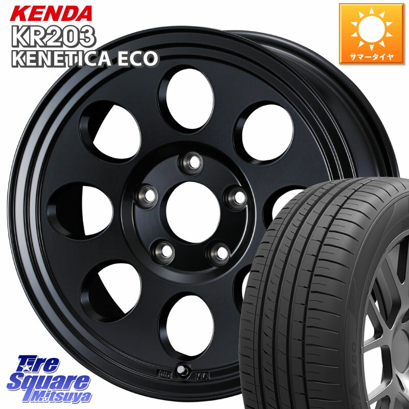 WEDS JIMLINE TYPE2 15インチ 15 X 6.0J +0 5穴 139.7 KENDA ケンダ KENETICA ECO KR203 サマータイヤ 215/70R15 シエラ