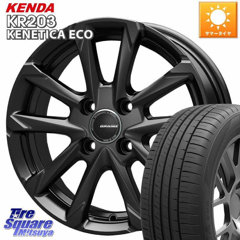 KOSEI QGC400B QRASIZ GC36F 쥤 ۥ 14 14 X 4.5J +45 4 100 KENDA  KENETICA ECO KR203 ޡ 155/65R14