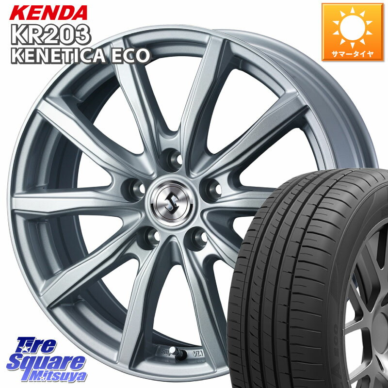 WEDS SECRET SH 特価 ホイール 16インチ 16 X 6.5J +47 5穴 100 KENDA ケンダ KENETICA ECO KR203 サマータイヤ 205/60R16