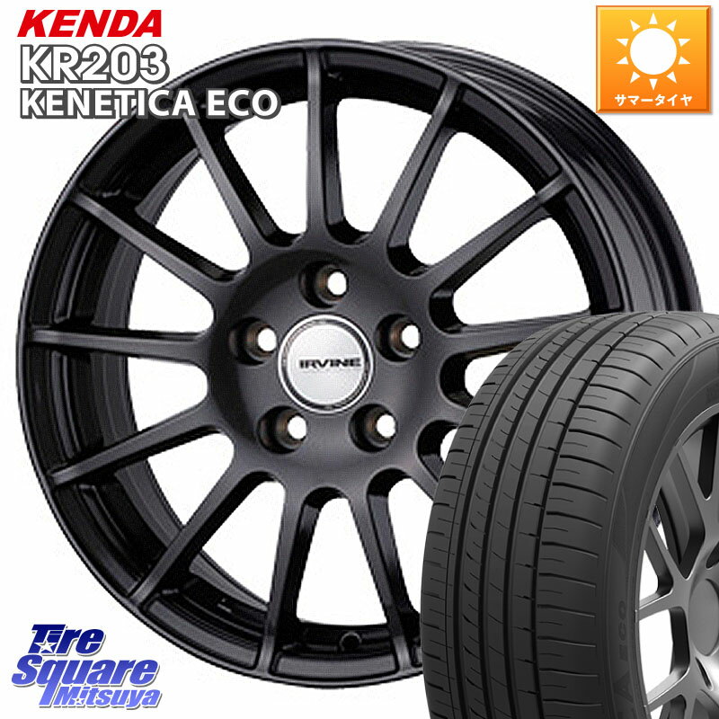 WEDS IR66547R/6G ウェッズ IRVINE F01 ホイール 16インチ 16 X 6.5J(MB W177) +47 5穴 112 KENDA ケンダ KENETICA ECO KR203 サマータイヤ 205/60R16 メルセデスベンツ Aクラス