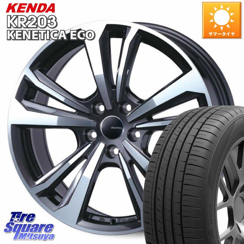 TARGA smartline365 16 X 6.5J(VW TCROSS C1D) +45 5穴 100 KENDA ケンダ KENETICA ECO KR203 サマータイヤ 205/60R16 フォルクスワーゲン T-Cross