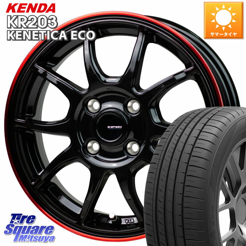 HotStuff G-SPEED P06 P-06 ホイール 15インチ 15 X 5.5J +43 4穴 100 KENDA ケンダ KENETICA ECO KR203 サマータイヤ 185/60R15 アクア ヤリス