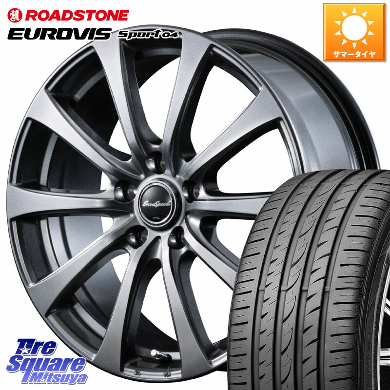 MANARAY ڷʼ6-ͽMID EuroSpeed G10 ۥ 18 18 X 7.5J +38 5 114.3 ROADSTONE ɥȡ EUROVIS sport 04 ޡ 225/40R18 ꥹ