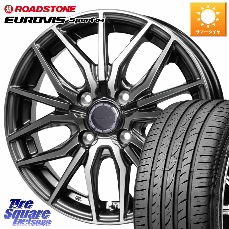 HotStuff Precious AST M4 ץ쥷㥹  M4 4H ۥ 16 16 X 6.0J +45 4 100 ROADSTONE ɥȡ EUROVIS sport 04 ޡ 195/55R16 