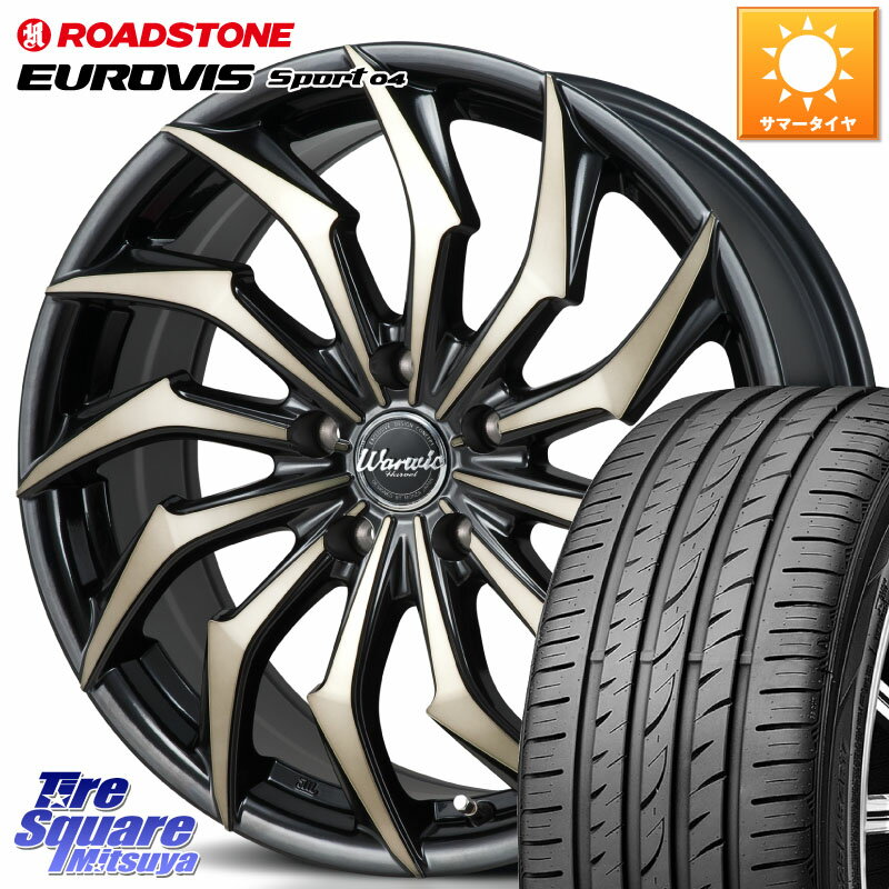 MONZA WARWIC HARVEL ۥ 17 17 X 7.0J +38 5 114.3 ROADSTONE ɥȡ EUROVIS sport 04 ޡ 205/55R17 ƥåץ若 VOXY