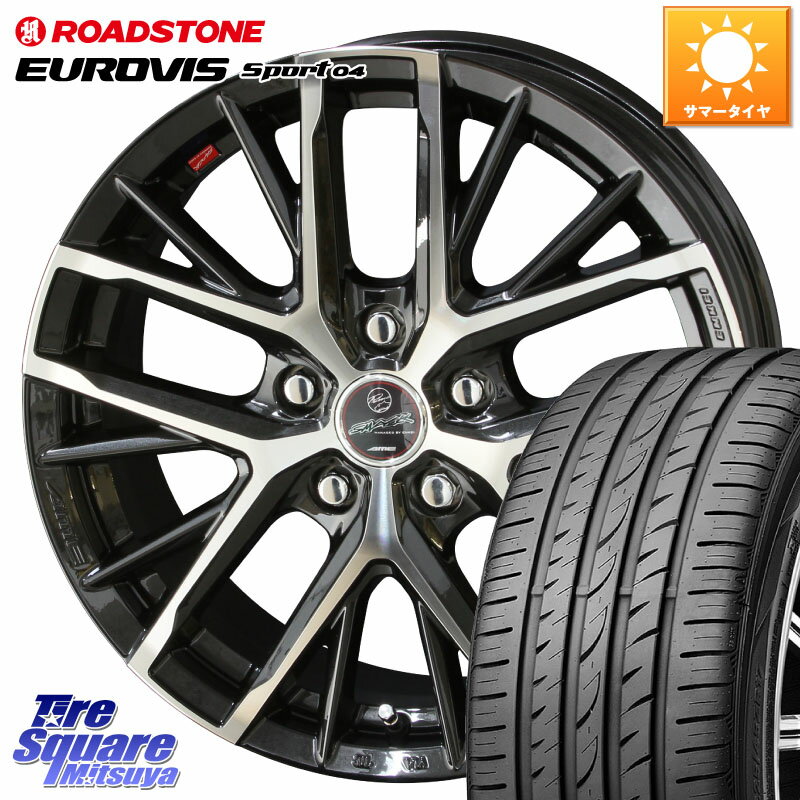 KYOHO ޥå  SMACK REVILA ۥ 18 18 X 7.0J +48 5 100 ROADSTONE ɥȡ EUROVIS sport 04 ޡ 225/45R18