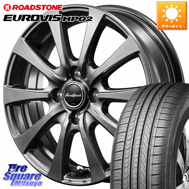 MANARAY MID EuroSpeed G10 ホイール 15インチ 15 X 5.5J +50 4穴 100 ROADSTONE ロードストーン EUROVIS HP02 サマータイヤ 175/65R15