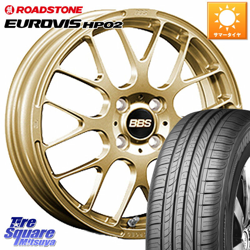 BBS RP 鍛造1ピース ホイール 15インチ 15 X 6.0J +40 4穴 100 ROADSTONE ロードストーン EUROVIS HP02 サマータイヤ 185/55R15 ノート サクシード