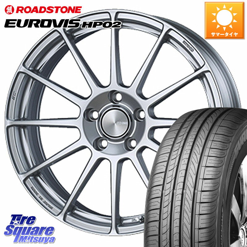 ENKEI エンケイ PerformanceLine PF03 ホイール 15 X 6.0J +45 4穴 100 ROADSTONE ロードストーン EUROVIS HP02 サマータイヤ 185/55R15 ノート