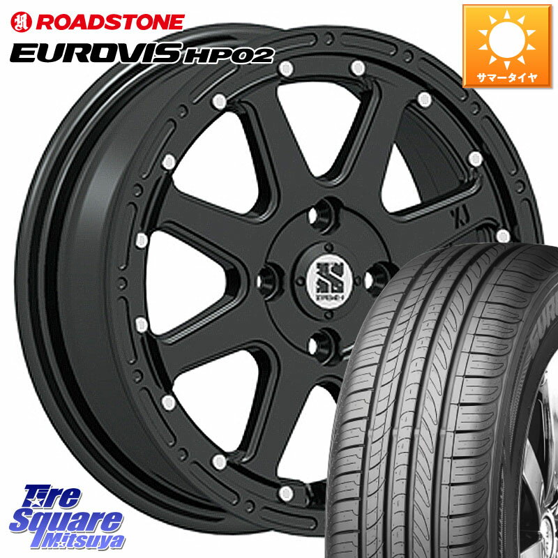MLJ XTREME-J エクストリームJ ホイール 14インチ 14 X 4.5J +43 4穴 100 ROADSTONE ロードストーン EUROVIS HP02 サマータイヤ 165/65R14 キャスト[アクティバ] ピクシスジョイ[Cグレード] ハイゼット アゲトラカスタム車用※軽自動車専用ホイール※